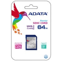 4713435793961 - Adata - sd Card 64GB sdhc (uhs-i Class 10) retail (ASDX64GUICL10-R)