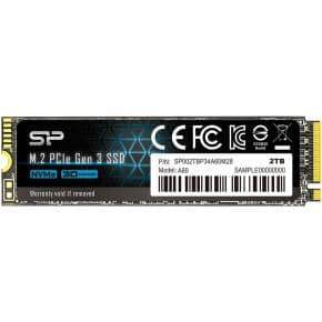 4713436129899 - SILICON POWER A60 - SSD - 2 TB - intern - M2 2280 - PCIe 30 x4 (NVMe) 4713436129899 - SILICON POWER A60 - SSD - 2 TB - intern - M2 2280 - PCIe 30 x4 (NVMe)