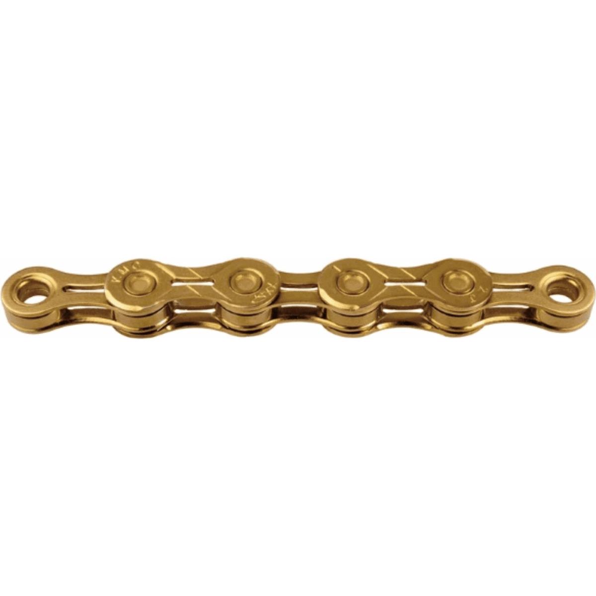4715575890241 - 11v Kette X11EL Gold 118 Glieder mit MissingLink und Titan-Nitrid-Beschichtung