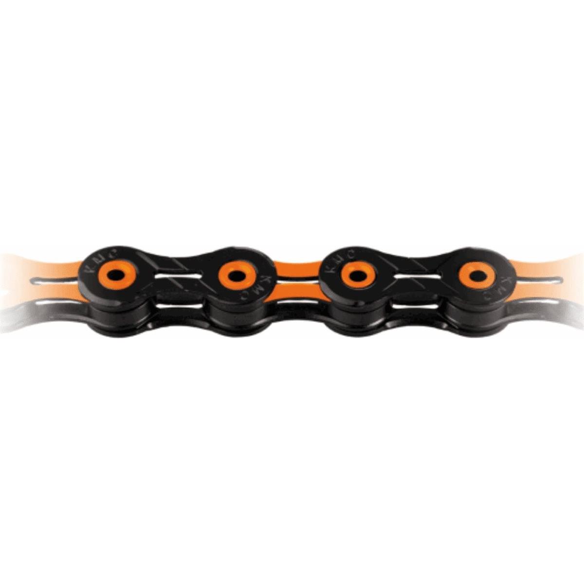 4715575895864 - 11v Kette X11SL DLC Schwarz-Orange 118 Glieder mit MissingLink - Perfekte Schaltleistung