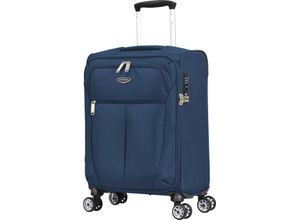 4715670664150 - eminent 4-Rollen Trolley Elvas 30 blau blau