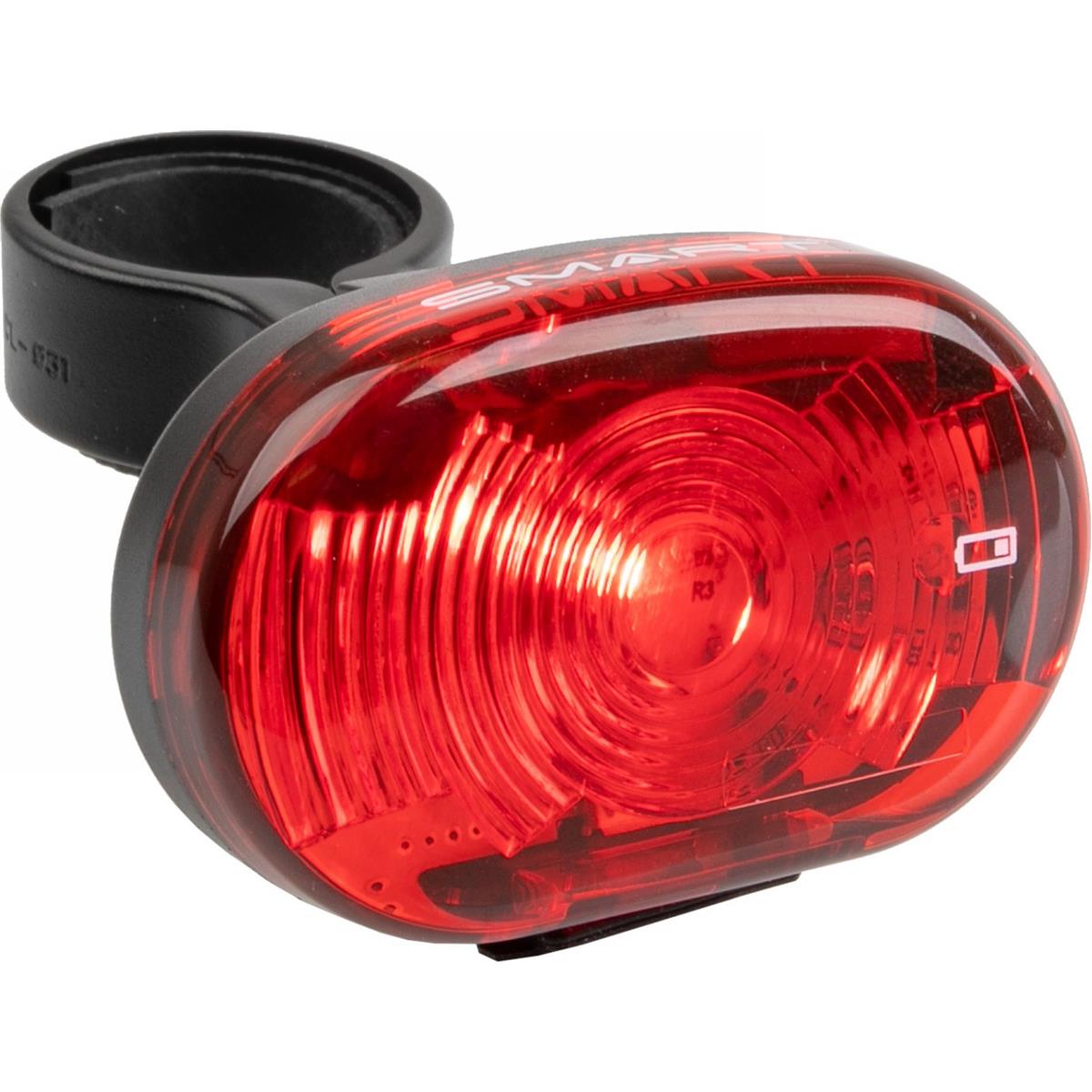 4715681403618 - SMART STAR USB LED Rücklicht Rot mit Clip und Sattelstützenhalter wasserdicht und wiederaufladbar