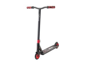 4716870704226 - JD Bug Freestyle Stunt Scooter schwarz rot Anubis Tretroller Stuntroller bis 100kg belastbar