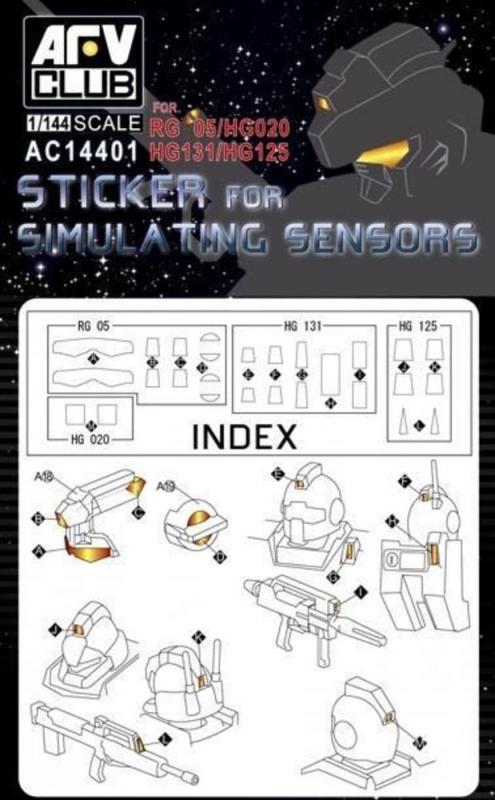 4716965144012 - AFV-Club AC14401 - Sticker for Simulating Sensors in 1144