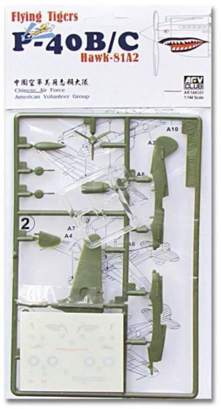 4716965149017 - AFV-Club AR144S01 - Flying Tigers P-40B C in 1144