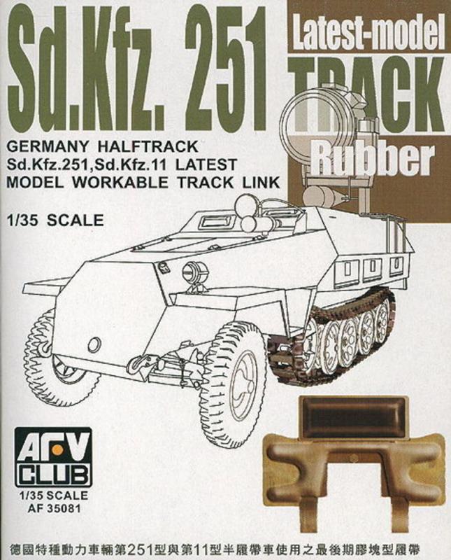 4716965350819 - SdKfz 251latest type rubber