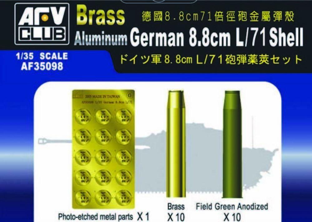 4716965350987 - AFV-Club 35098 - German 88 cm L 71 SHELL in 135