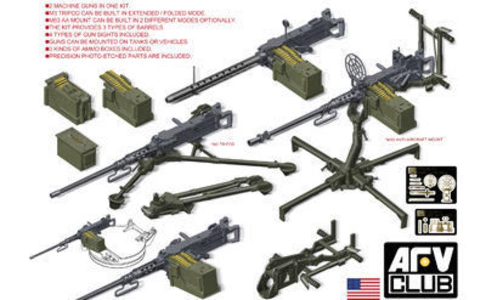 4716965352462 - US M2HB 50 Cal Machine Gun Set