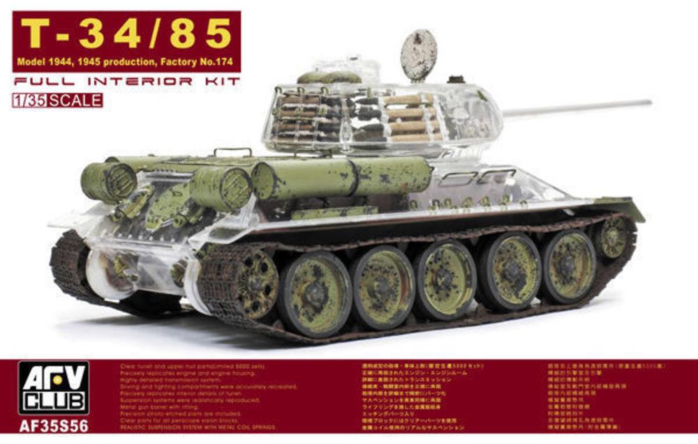 4716965359560 - T-34 85 Factory 174 with trans turret