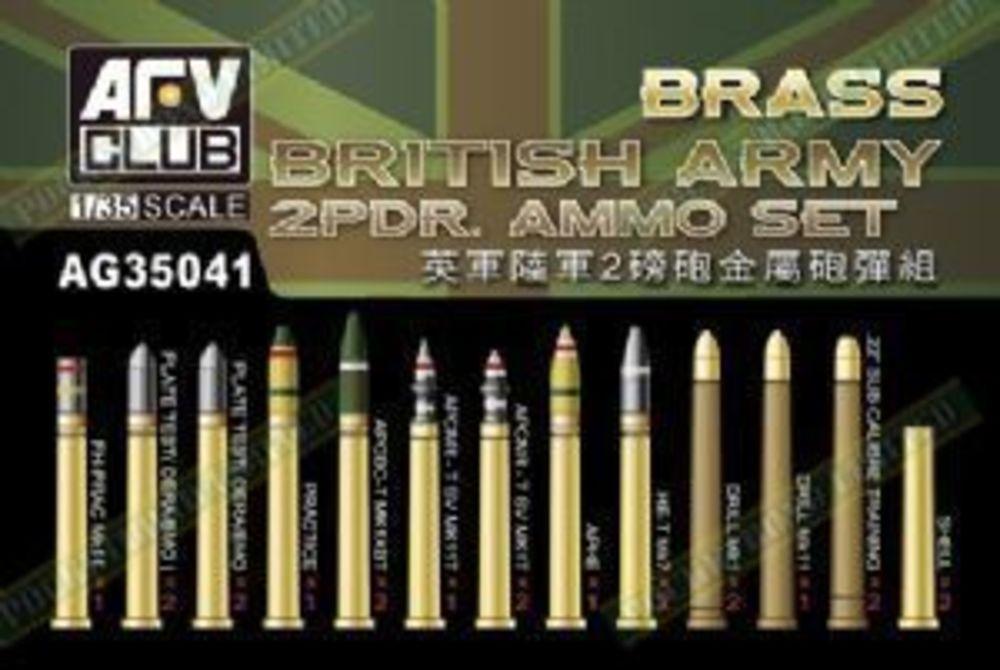 4716965900410 - British Army 2pdr Ammo(Brass) set