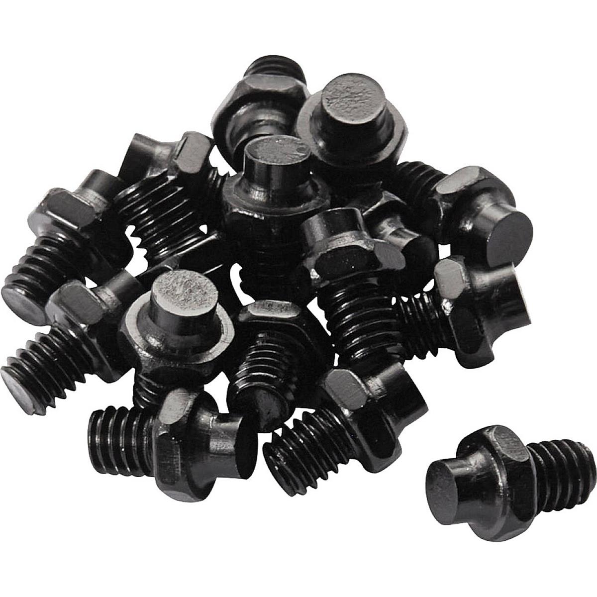 4717480156603 - Aluminium-Pins für Rückwärts-Pedal Fuga - Set 16 Stück Schwarz Kompatibel mit Escape und Escape Pro