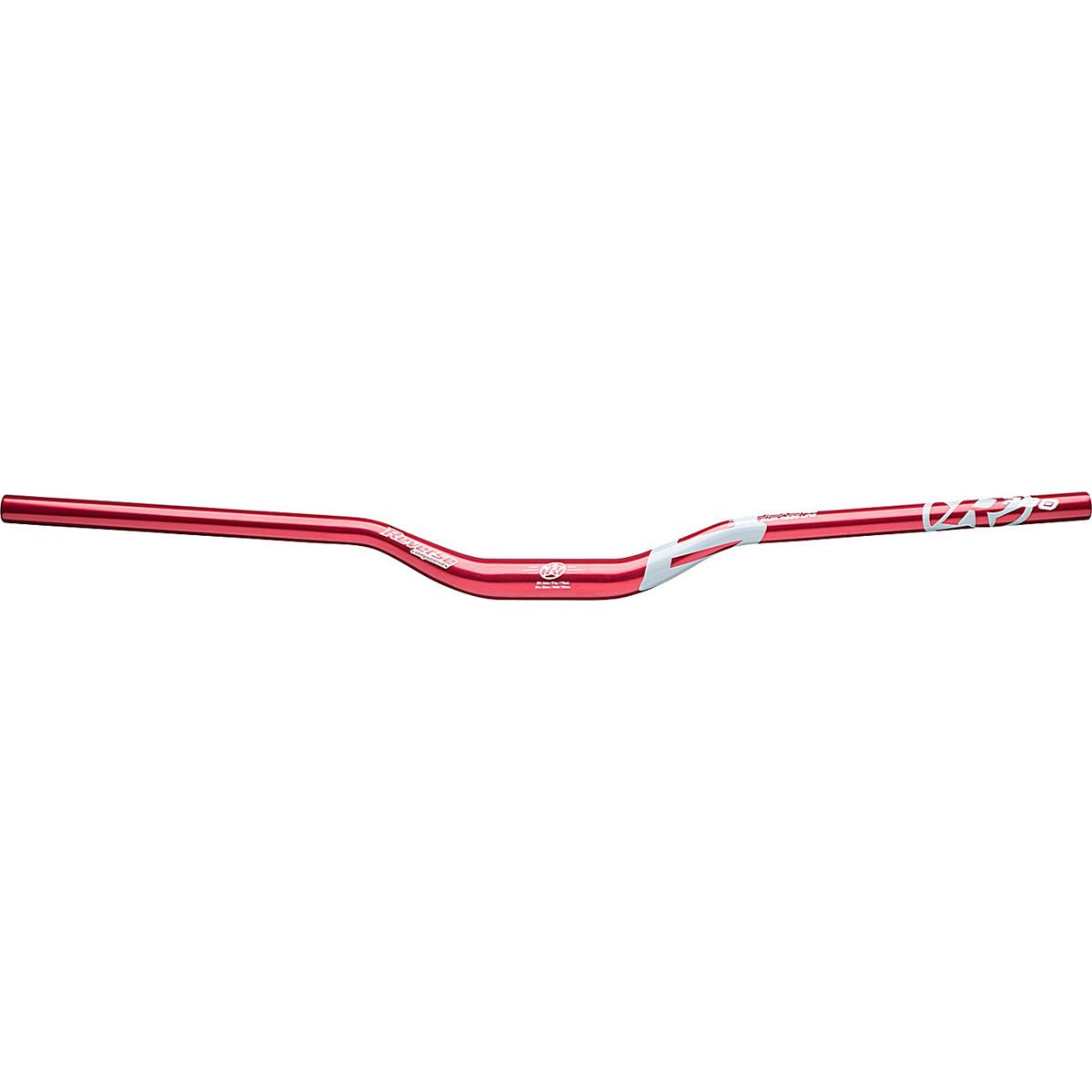 4717480157389 - Lenker 790mm Ø318mm mit 35mm Rise Rot-Grau für Enduro All Mountain und Downhill