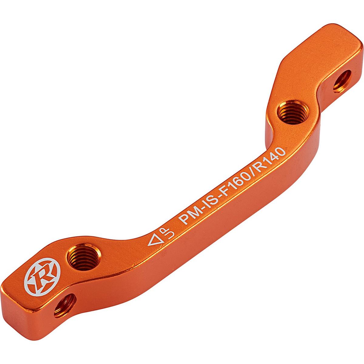 4717480159840 - Bremsscheibenadapter IS-PM 180 VR + 160 HR Orange für Fahrrad