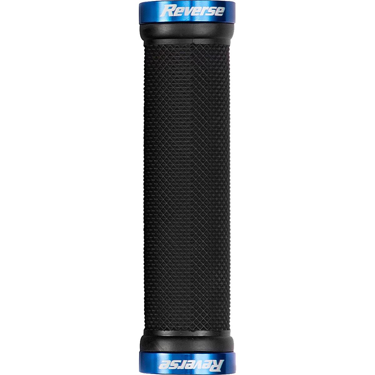 4717480160570 - Classic Lock-On Griffe Ø31mm x 130mm Schwarz-Blau für MTB 4717480160570 - Classic Lock-On Griffe Ø31mm x 130mm Schwarz-Blau für MTB