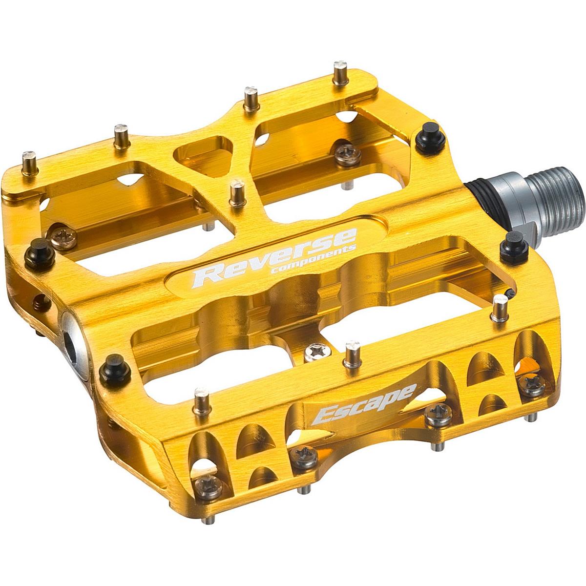 4717480160853 - Inverso Gold Pedal für MTB - Robust und Widerstandsfähig für Bike Park