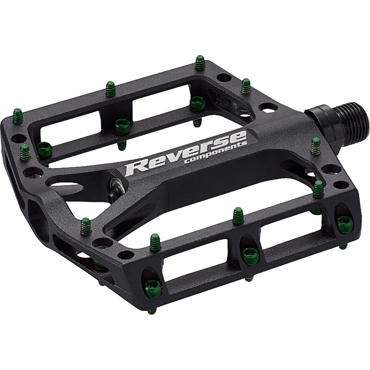 4717480161621 - Rückwärts-Pedale Black One Schwarz-Grün für MTB flaches Design und optimale Griffigkeit 4717480161621 - Rückwärts-Pedale Black One Schwarz-Grün für MTB flaches Design und optimale Griffigkeit