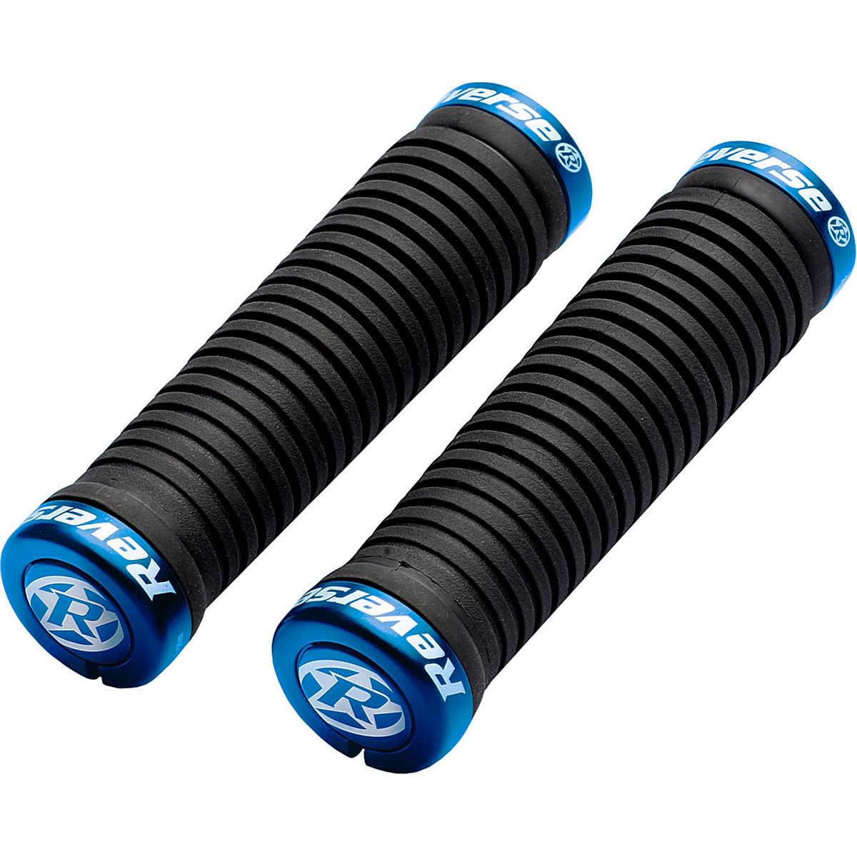 4717480166268 - Umkehrgriff-Kegel Ø34-30mm schwarze-blaue Dicke für MTB 4717480166268 - Umkehrgriff-Kegel Ø34-30mm schwarze-blaue Dicke für MTB