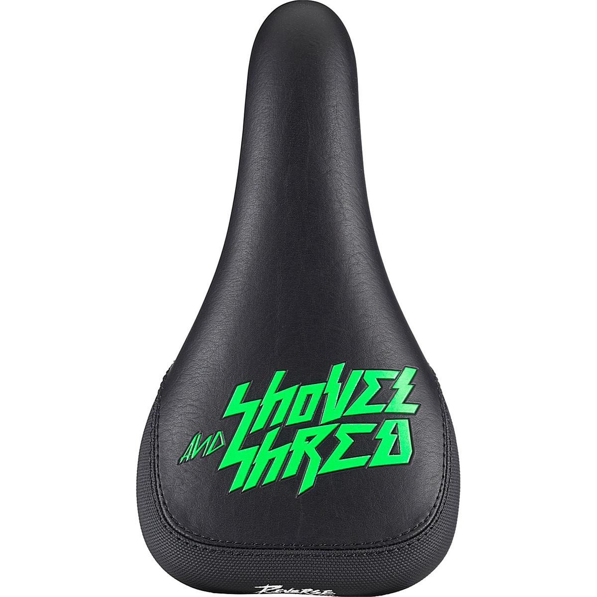 4717480167890 - Nico Vink Shovel & Shred Sattel für Slopestyle Freeride Downhill - Schwarz Neon