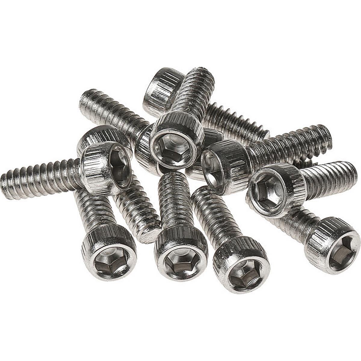 4717480168668 - Pedal Pins aus Stahl 13 mm für Escape Pro Black One und Base (Silber) - 12 Stück