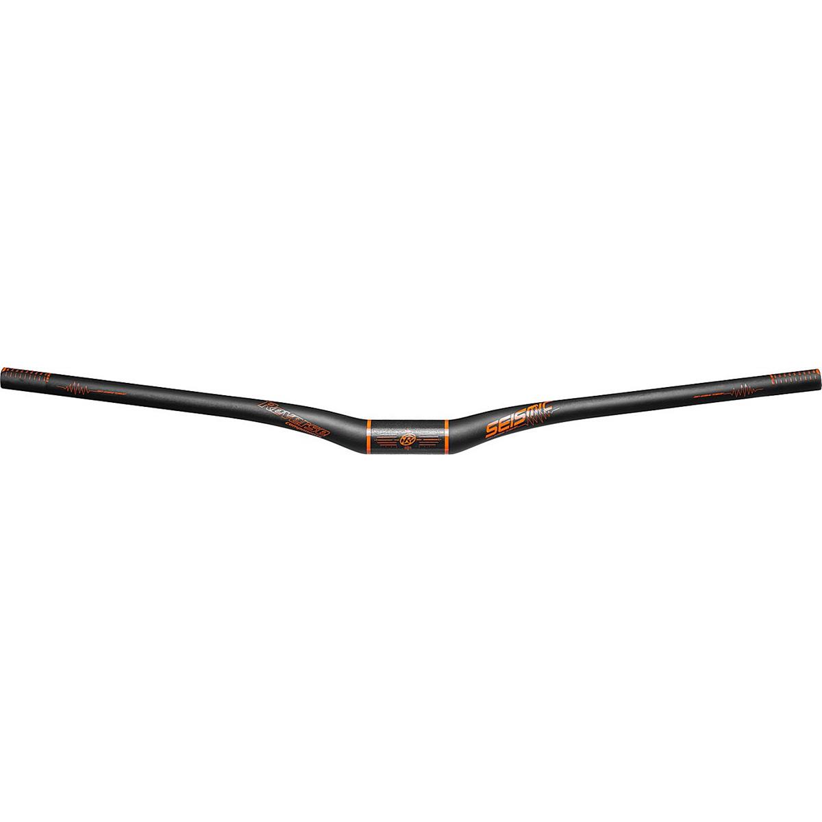 4717480169351 - Carbonlenker Seismic 810mm Ø35mm 25mm Schwarz-Matt-Orange für MTB und Downhill