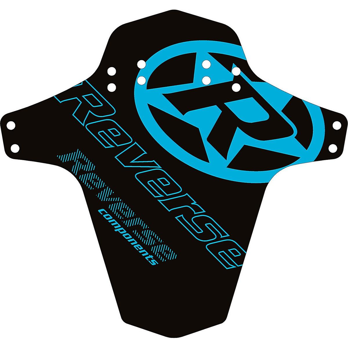 4717480169429 - Logo Mudfender Schutzblech Schwarz Blau für Fahrrad - Vorne Hinten