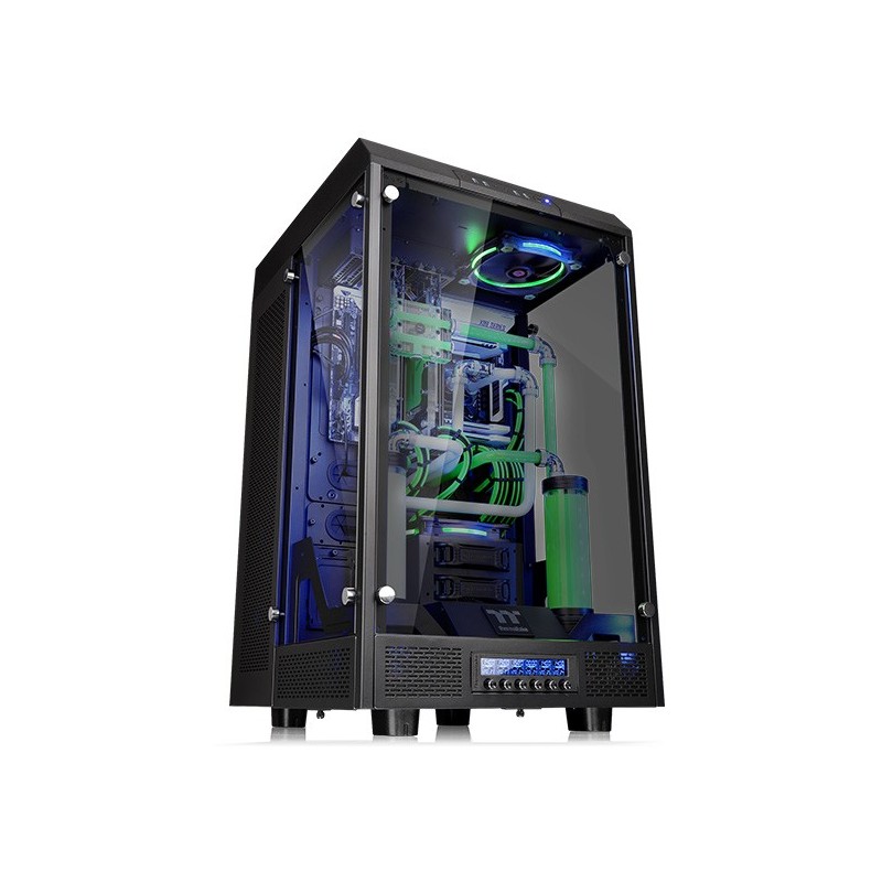 4717964406019 - THERMALTAKE The Tower 900 Full Tower E-ATX schwarz mit 3 Sichtfenster