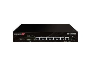 4717964704771 - Pro GS-5210PLG - Switch - Smart - 8 x 10 100 1000 (PoE+) + 1 x 10 100 1000 (Uplink) + 1 x SFP (mini-GBIC) (Uplink) - Desktop an Rack montierbar - PoE+