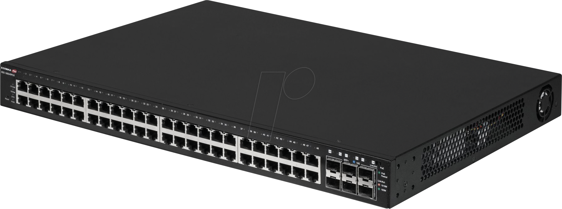 4717964704948 - EDIMAX IGS-5654PLX Industrial Ethernet Switch 54 Port 10   100   1000 MBit s PoE-Funktion