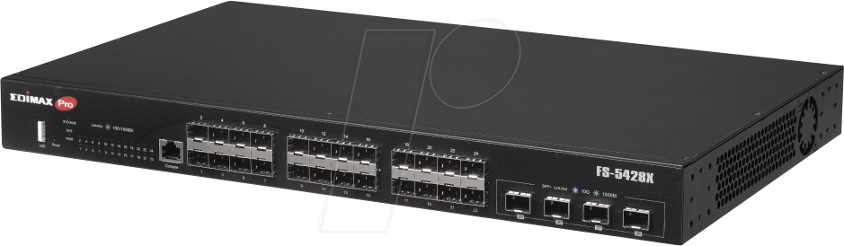 4717964705181 - EDIMAX FS-5428X Managed Netzwerk Switch 24 + 4 Port 10   100   1000 MBit s