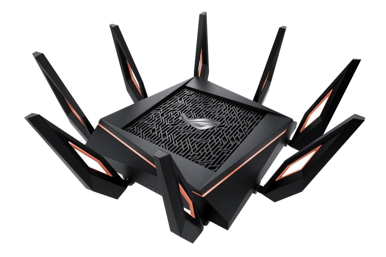 4718017064767 - ASUS ROG Rapture GT-AX11000 - Wireless Router - 80211a b g n ac ax - Desktop