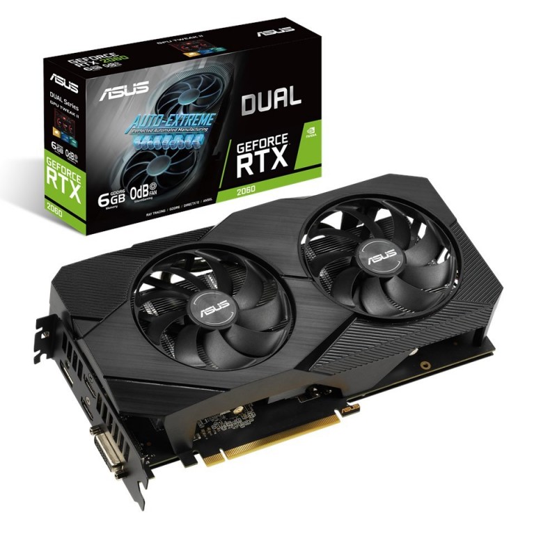 4718017273930 - Dual -RTX2060-6G-EVO NVIDIA GeForce RTX 2060 6 GB GDDR6 47180172