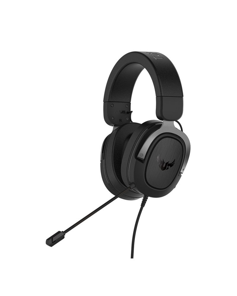 4718017391009 - ASUS TUF Gaming H3 - Kopfhörer - Kopfband - Gaming - Schwarz - Grau - Binaural - Gun Metal