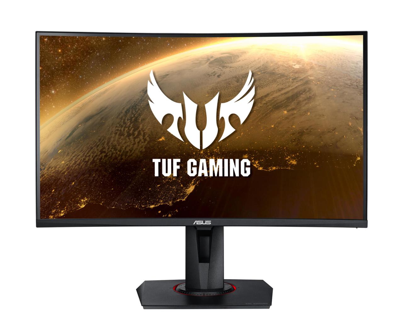 4718017472869 - ASUS TUF Gaming VG27VQ - LED-Monitor - gebogen - 686 cm (27) - 1920 x 1080 Full HD (1080p) - VA - 400 cd m² - 30001 - 1 ms - HDMI DVI-D DisplayPort - Lautsprecher - Schwarz (90LM0510-B01E70)