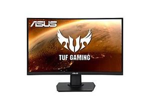 4718017881715 - ASUS TUF Gaming VG24VQE - LED-Monitor - gebogen - 599 cm (236) - 1920 x 1080 Full HD (1080p) @ 165 Hz - VA - 250 cd m² - 30001 - 1 ms - 2xHDMI DisplayPort - Lautsprecher - Schwarz