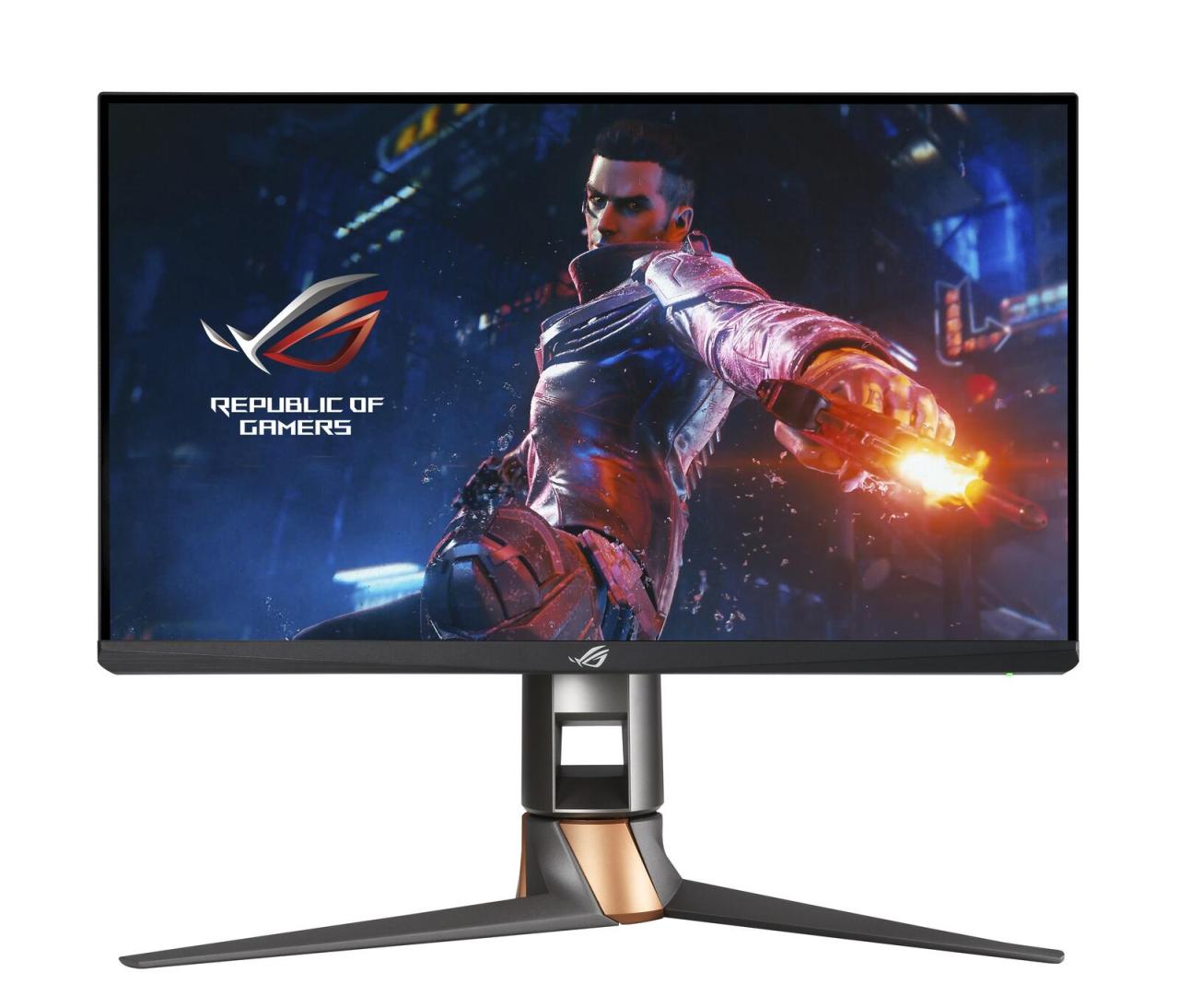 4718017902540 - ASUS ROG Swift 360Hz PG259QNR - LED-Monitor - 622 cm (245) - 1920 x 1080 Full HD (1080p) @ 360 Hz - IPS - 400 cd m² - 10001 - 1 ms - HDMI DisplayPort