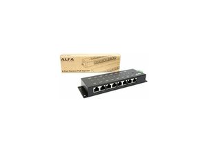 4718050302017 - Alfa Network - apoe08g 8 Ports passiver Gigabit Poe Injektor