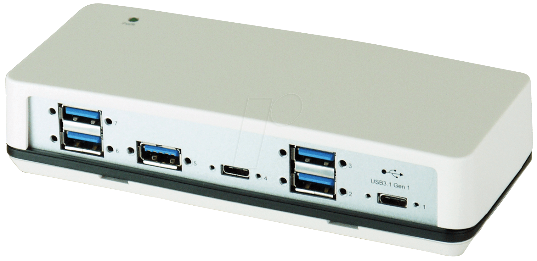 4718359011986 - EX-1198 - 7 Port USB 30 31 HUB