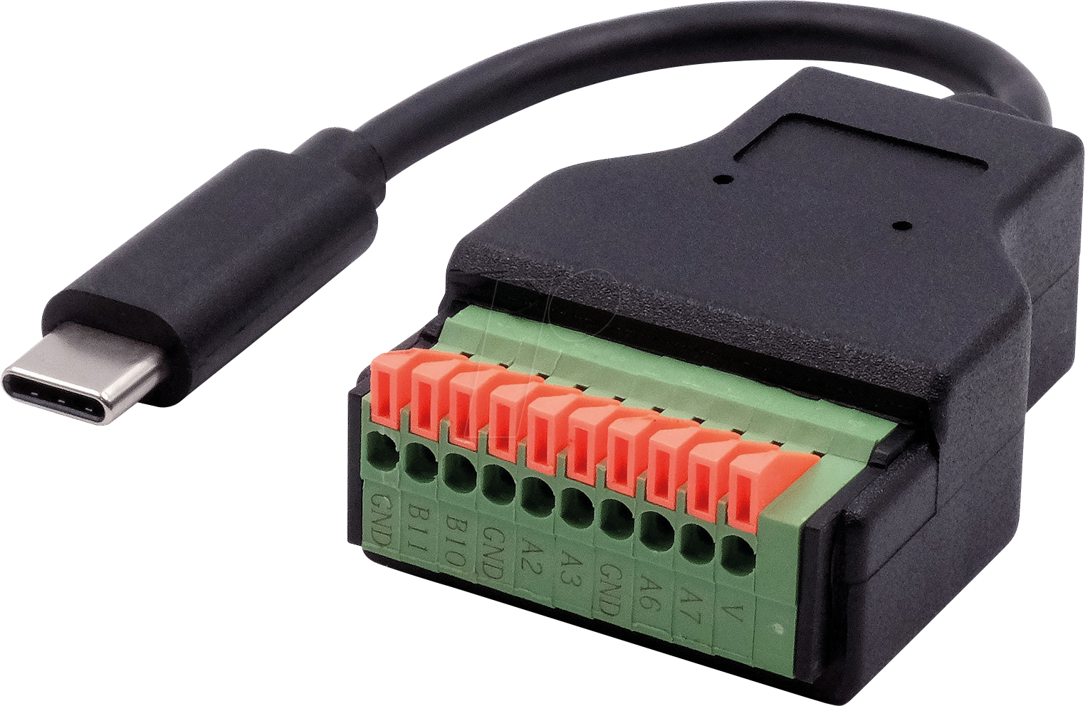 4718359491252 - EX-49125 - USB 20 Konverter USB-C Stecker auf 10-pin Terminal Block