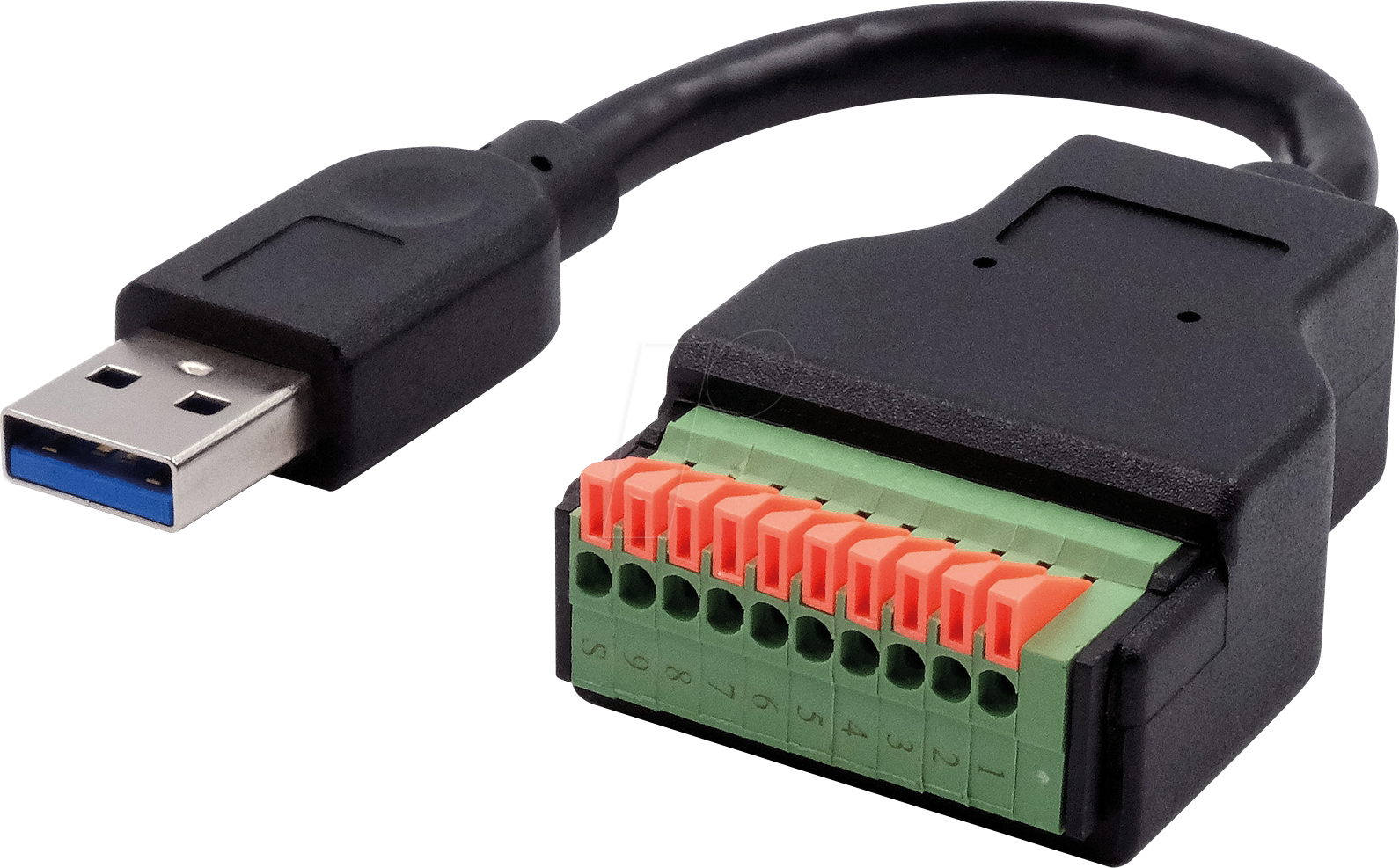 4718359491276 - EX-49127 - USB 30 Konverter USB-A Stecker auf 10-pin Terminal Block