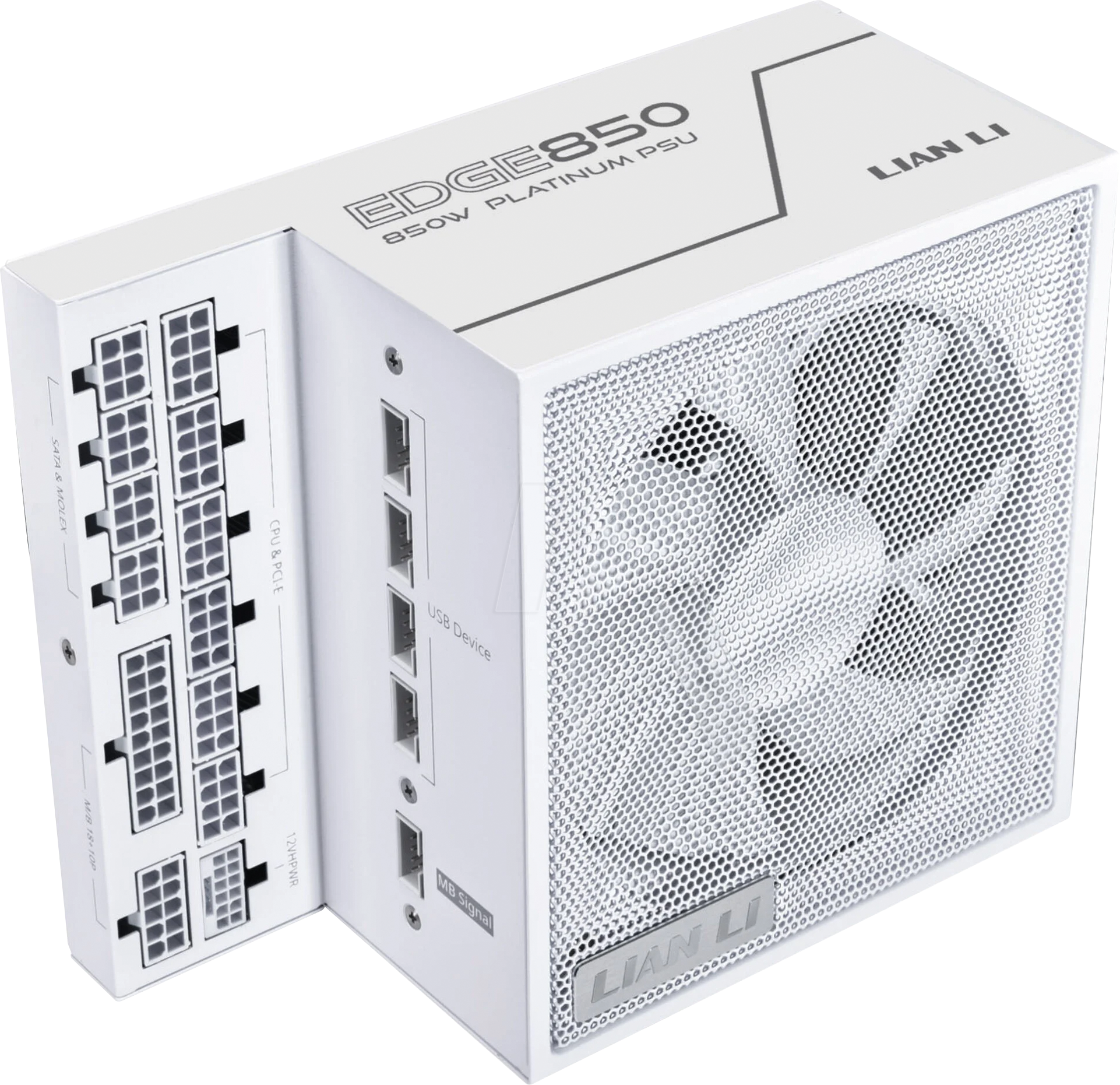 4718466015013 - EDGE 850 WHITE Netzteile - 850 Watt - 120 mm - ATX 31 - 80 Plus Platinium