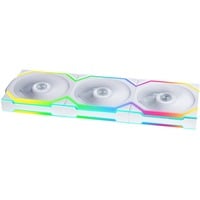 4718466016768 - UNI FAN SL Wireless Reverse 3-pack White - Gehäuselüfter - 120mm - Weiß mit RGB-Beleuchtung - 29 dBA