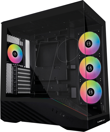 4718466017901 - LIAN V100RS - Lian Li Vector V100 PC-Gehäuse Midi-Tower ATX RGB schwarz
