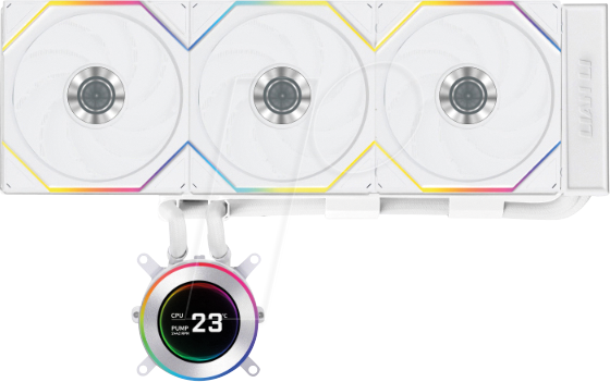 4718466018021 - Hydroshift II LCD-C 360TL Wireless White - CPU-Wasserkühlung - Max 28 dBA