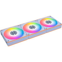 4718466018601 - UNI FAN CL Wireless Reverse Fan 3-Pack - Gehäuselüfter - 120mm - Weiß mit RGB-Beleuchtung