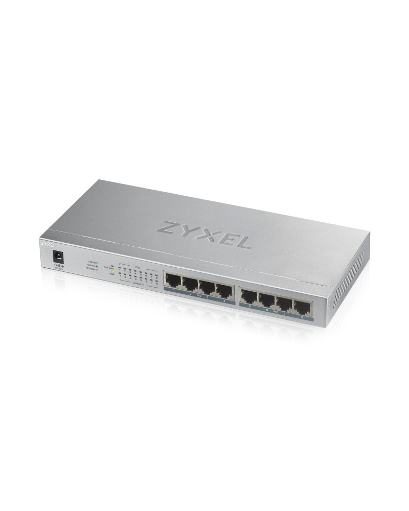 4718937604135 - GS1008HP-EU0101F GS1008-HP 8-Port Desktop PoE+ Switch GS1008HP-EU0101F 4718937604135