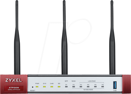 4718937608232 - ZyXEL Router Firewall ATP100W inkl 1 J Security GOLD Pack ATP100W-EU0102F