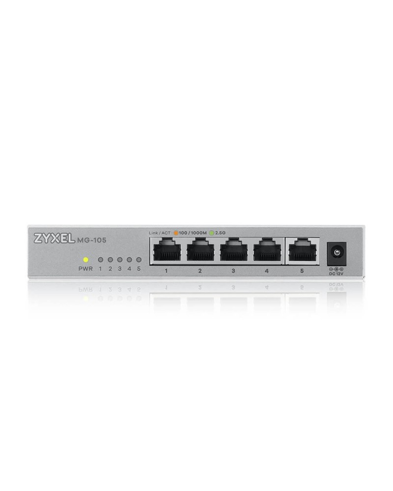 4718937620203 - Switch 5-Port Gigabit Ethernet lüfterlos unmanaged (MG-105-ZZ0101F)