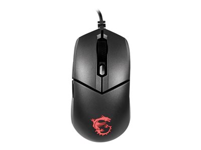 4719072646912 - Clutch GM11 Ergonomische Gaming-Maus USB Optisch Schwarz 6 Tasten 400 dpi 800 dpi 1600 dpi 3200 dpi 5000 dpi Ergonomisch Beleuchtet