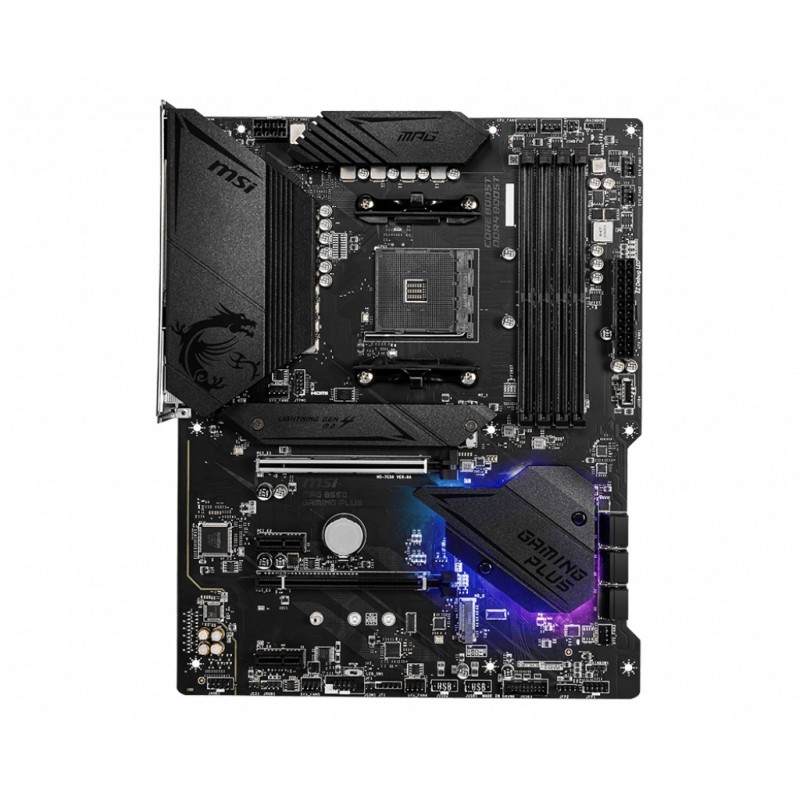 4719072731885 - MPG B550 Gaming Plus Mainboard Sockel (PC) AMD AM4 Formfaktor (Details) ATX Mainboard-Chipsatz AMD® B550