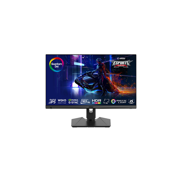 4719072745608 - F (A bis G) Gaming-LED-Monitor Optix MAG274QRFDE-QD Monitore höhenverstellbar 3 Jahre Herstellergarantie schwarz Monitore